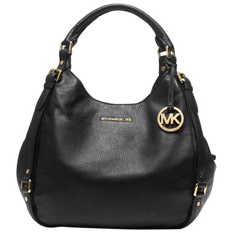 michael kors purse black leather